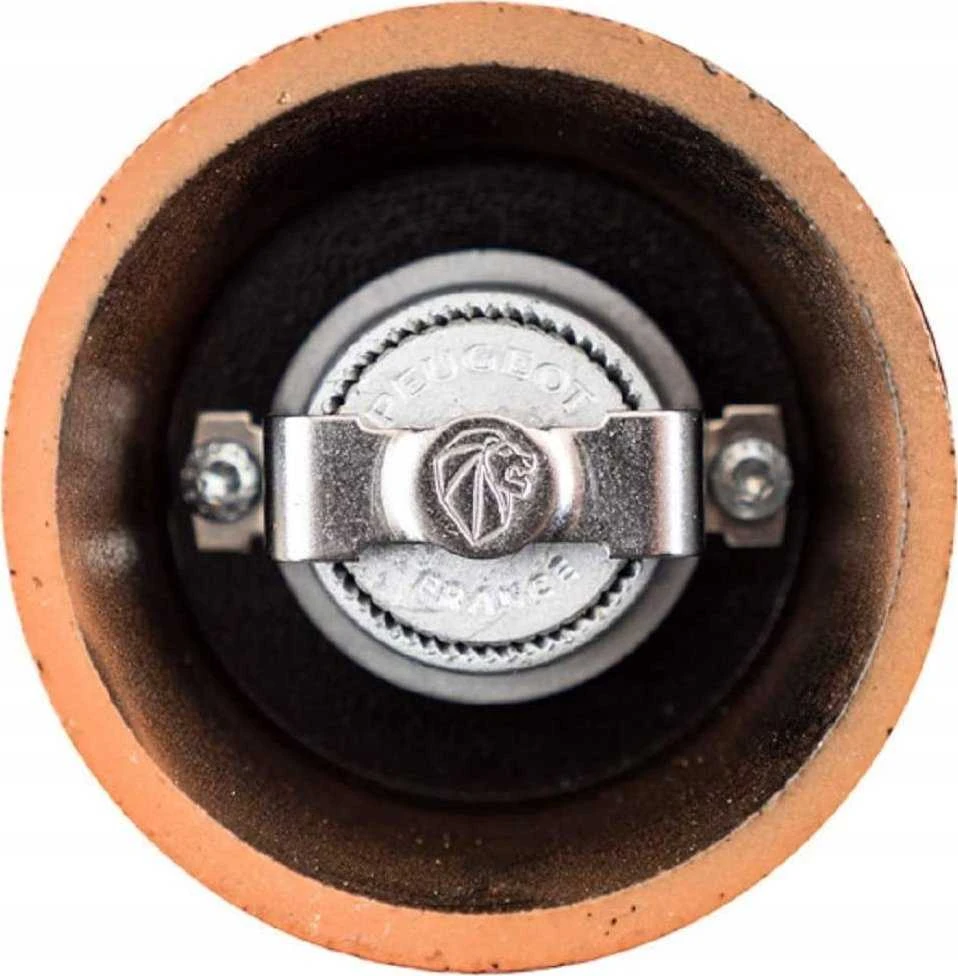 Peugeot Apelsininių pipirų malūnėlis, 8 cm, oranžinis, Bali ketaus