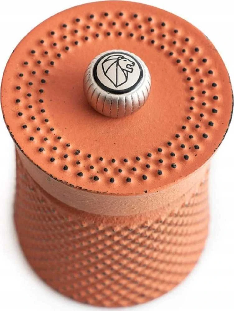 Peugeot Apelsininių pipirų malūnėlis, 8 cm, oranžinis, Bali ketaus