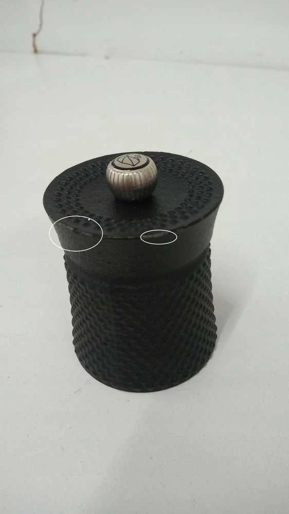Peugeot Pepper grinder, 8 cm, juodas, Bali Cast Iron