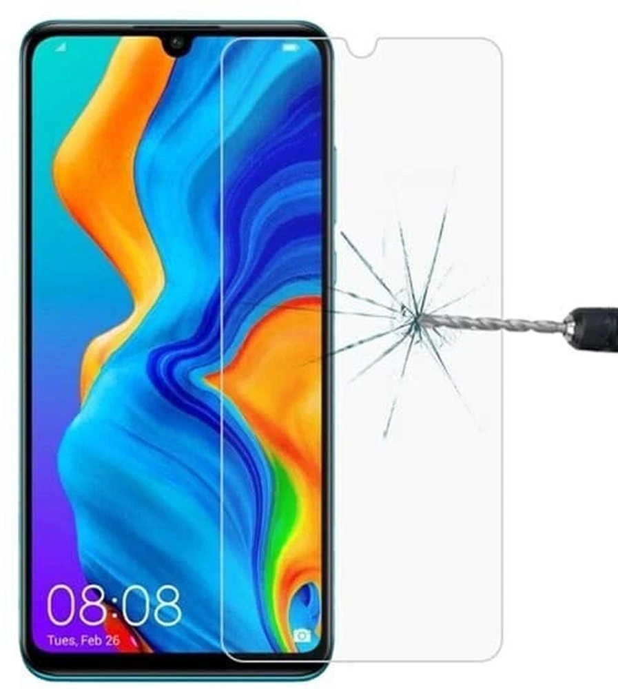 Pferd TakeMe HARD Ceramic Pilnas virsmas Aizsargstikls priekš Huawei P30 Lite / Nova 4E Melns