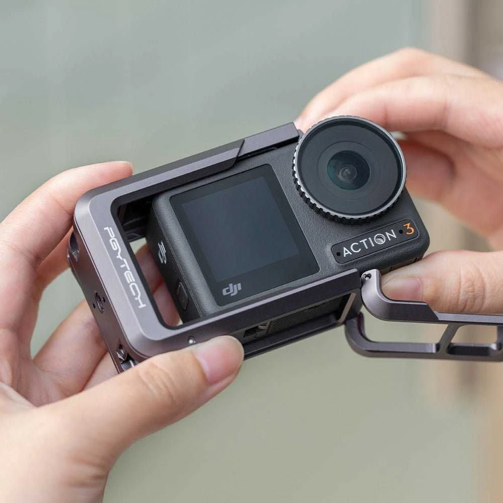 Kameros aliuminio narvas PGYTECH skirtas DJI OSMO Action 34