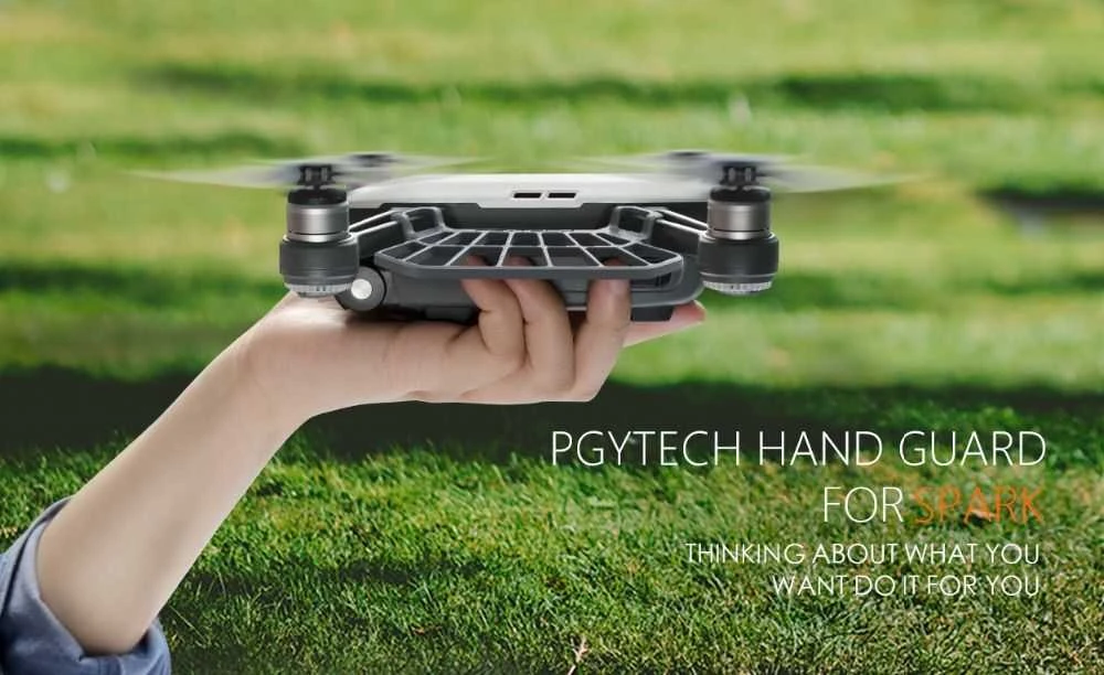 PGYTECH sraigto rankena ir rankų dangtelis, skirtas DJI SPARK