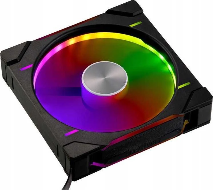 Phanteks D30 PWM Regular Airflow, D-RGB Fan – 140mm, juodas