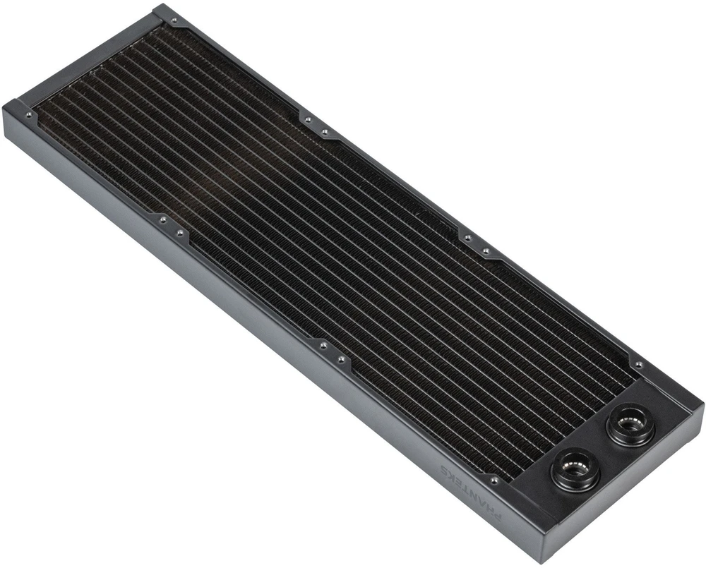 Phanteks Glacier EZ-Fit 420mm radiatorius - kampinis vaizdas