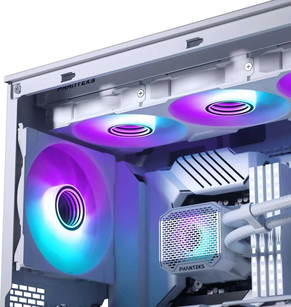 PHANTEKS Glacier One 360M25 Gen2 DRGB universalus skysčio aušintuvas – 360 mm, baltos spalvos