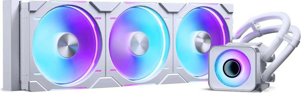 PHANTEKS Glacier One 420D30 X2 DRGB AiO Vanduo Cooling – 420 mm, baltas