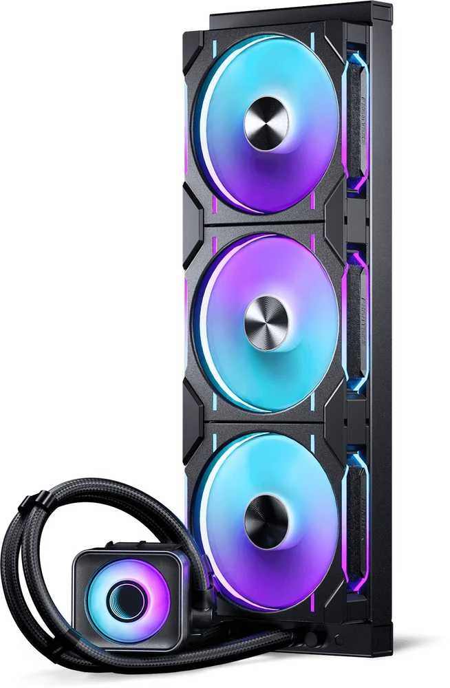 PHANTEKS Glacier One 420D30 X2 DRGB AiO Vanduo aušinimas – 420 mm, Juodas