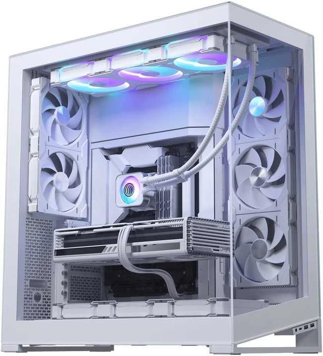 PHANTEKS Glacier One 420D30 X2 DRGB AiO Vanduo Cooling – 420 mm, baltas