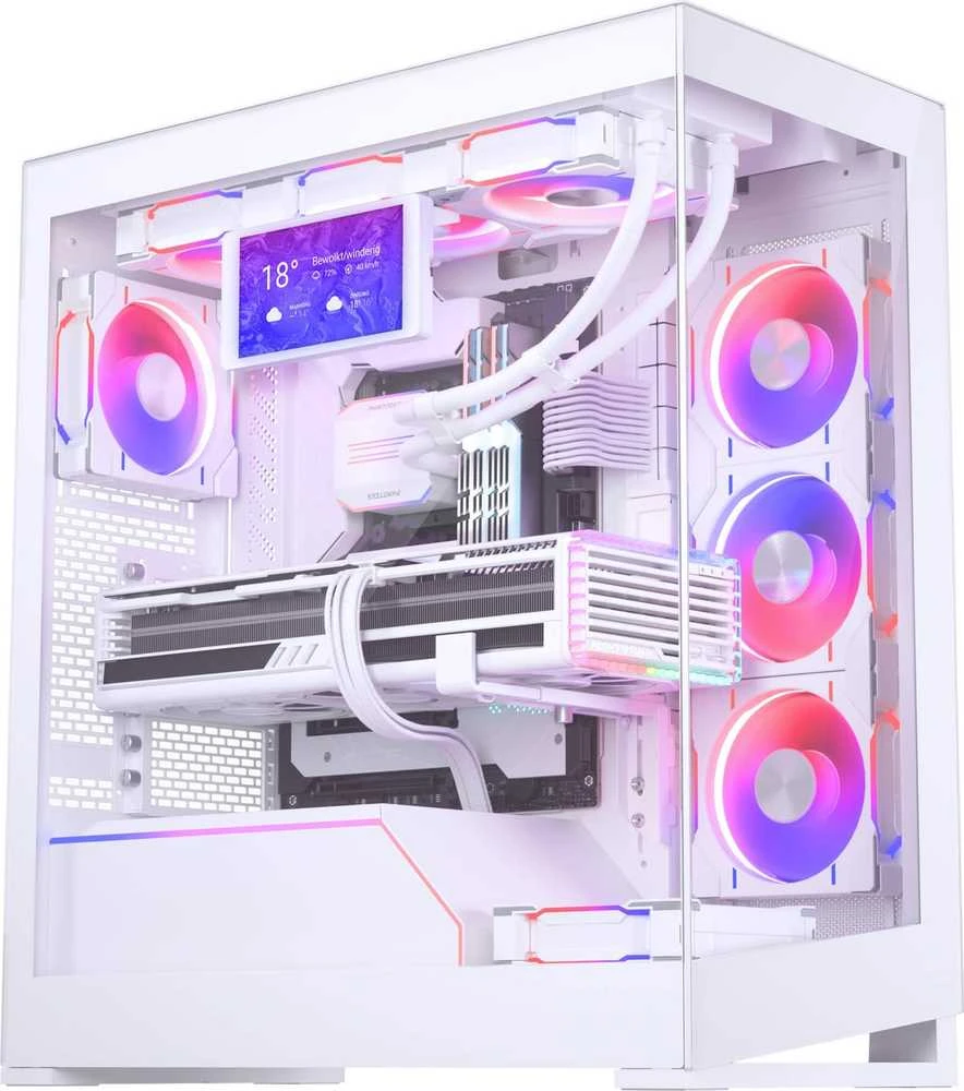 PHANTEKS 5,5″ Hi-Res Ekranas for Cases – baltos splvos