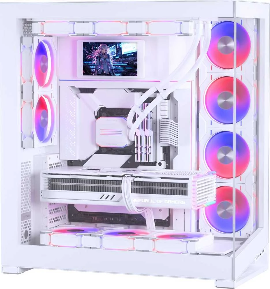 PHANTEKS 5,5″ Hi-Res Ekranas for Cases – baltos splvos