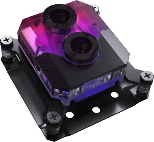 PHANTEKS Glacier EZ-Fit 450CPU CPU Vanduo Cooler, RGB – Juodas