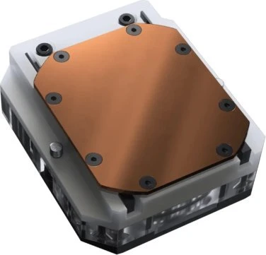 PHANTEKS Glacier EZ-Fit 450CPU CPU Vanduo Cooler, RGB – Juodas