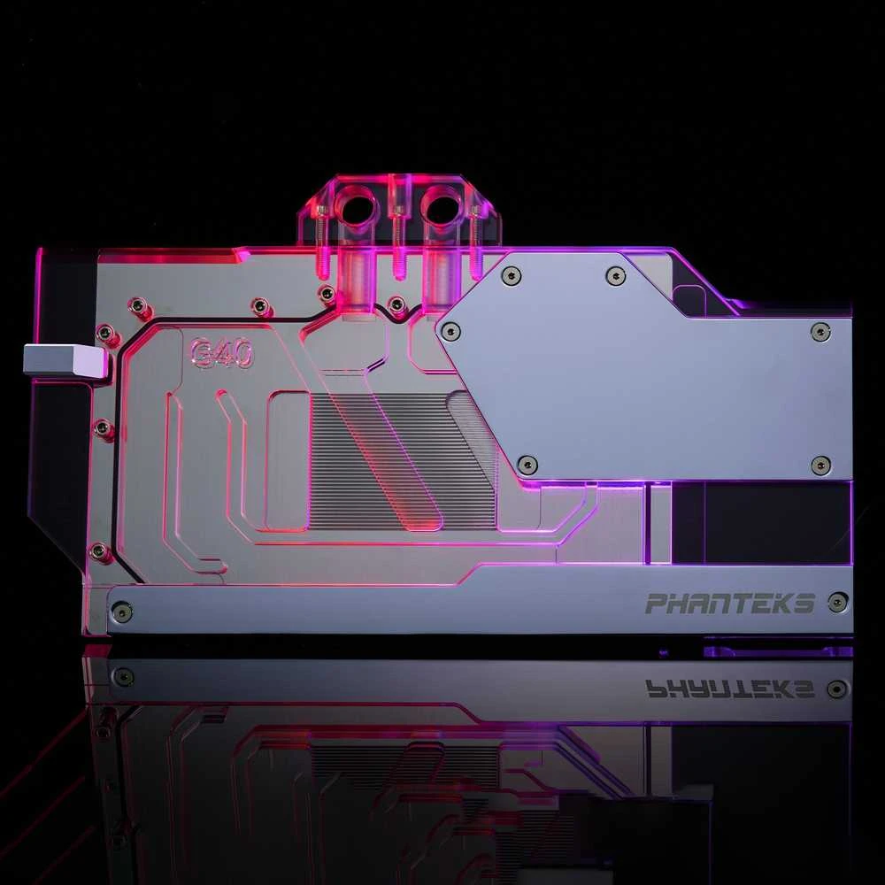 PHANTEKS Glacier G40 RTX 4090 vandens blokas su galine plokšte, skirtas MSI, D-RGB & chromas