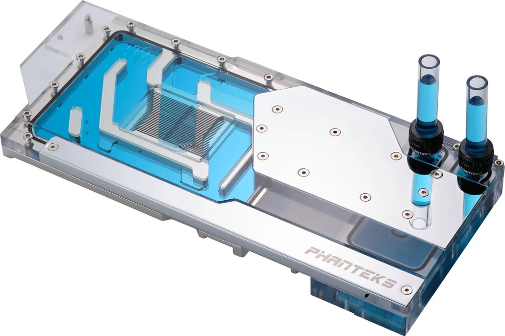 Phanteks PHANTEKS Glacier G40 RTX 4090 Waterblock su galine plokšte Gigabyte, D-RGB - chromas