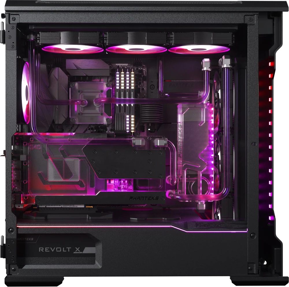 PHANTEKS Glacier G40 RTX 4090 Waterblock incl. Backplate for Asus, D-RGB – juodas