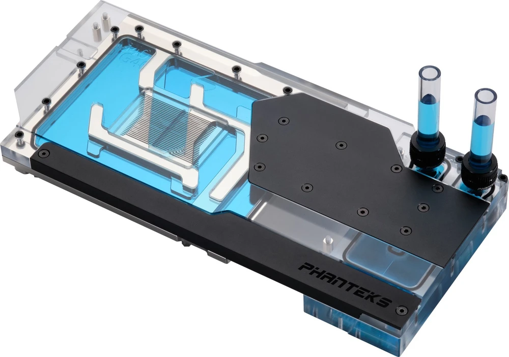 PHANTEKS Glacier G40 RTX 4090 Waterblock incl. Backplate for Asus, D-RGB – juodas