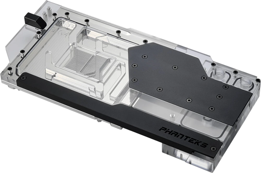PHANTEKS Glacier G40 RTX 4090 Waterblock incl. Backplate for Asus, D-RGB – juodas