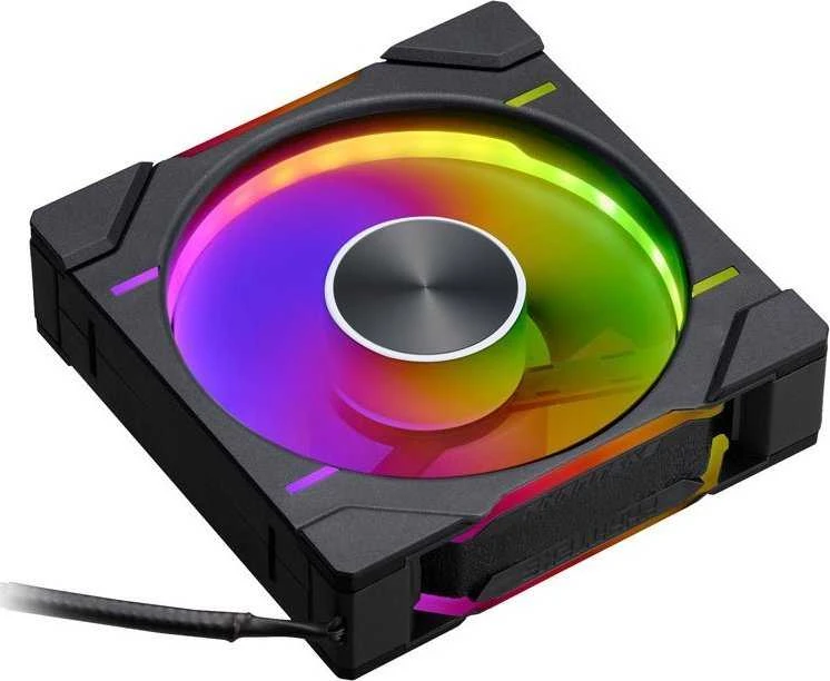 PHANTEKS D30 PWM reguliarus oro srautas D-RGB, 3 pak. - 120 mm, juoda