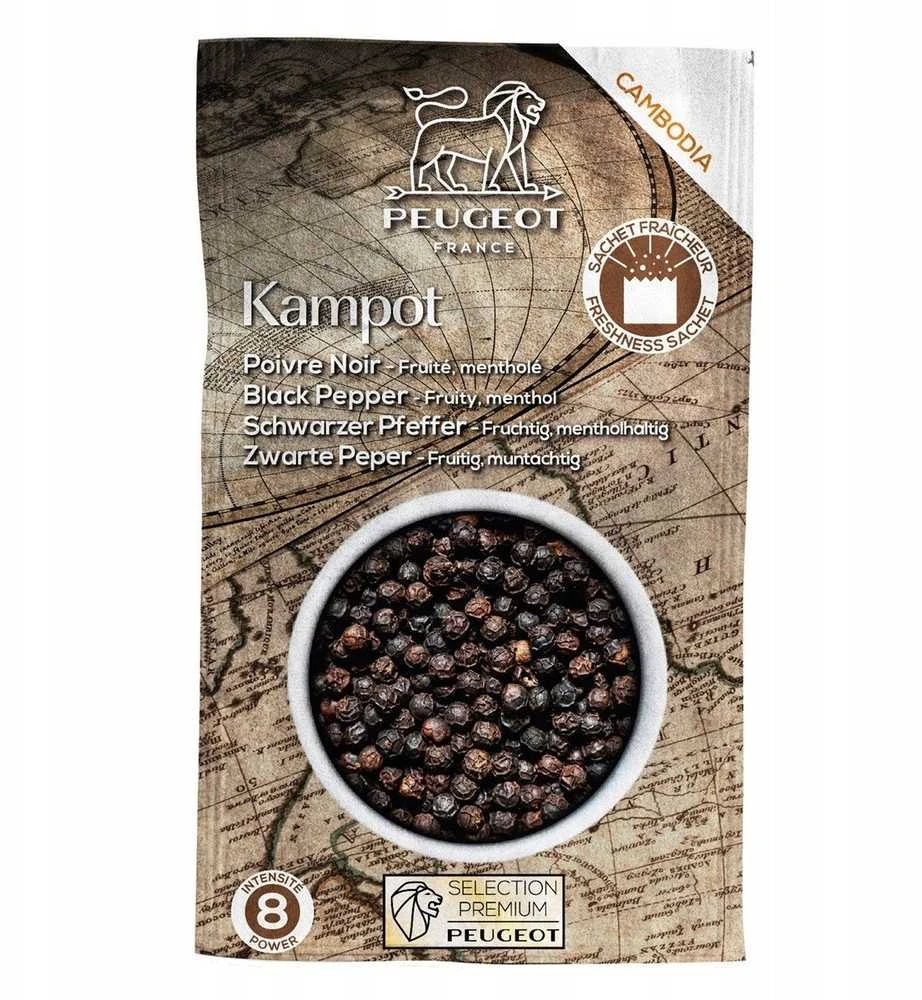 Pharmovit Juodas pepper, 60 g, Kampot-Cambodia