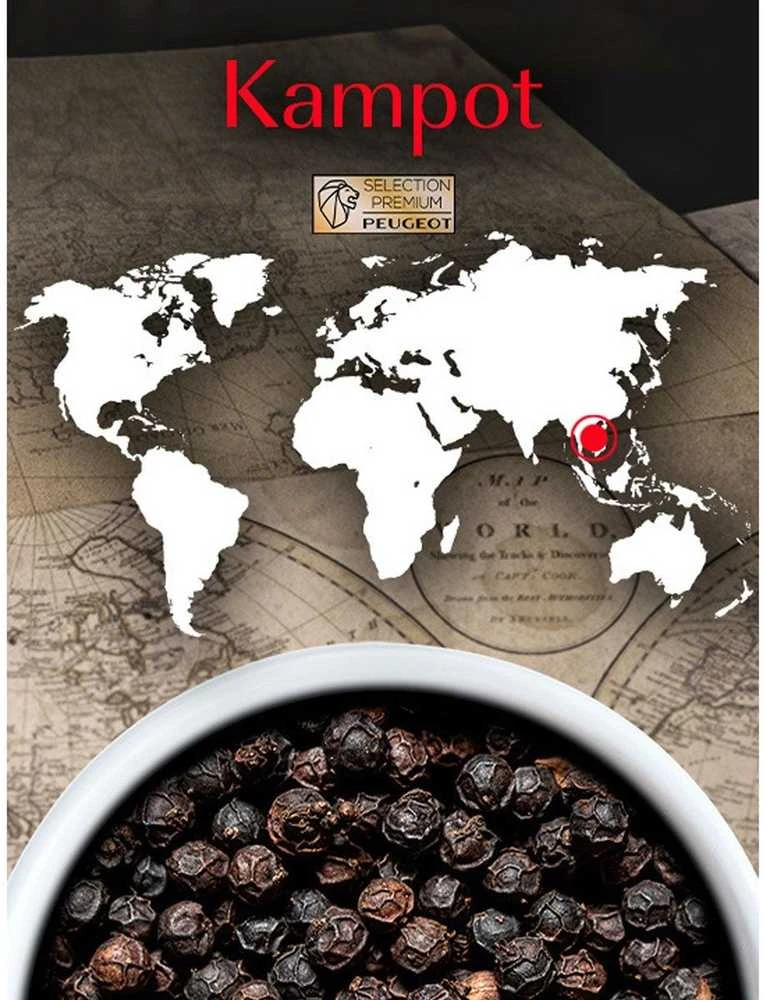 Pharmovit Juodas pepper, 60 g, Kampot-Cambodia