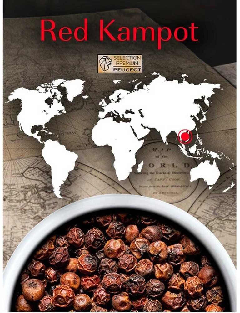 Pharmovit Raudona pepper, 60 g, Kampot-Cambodia