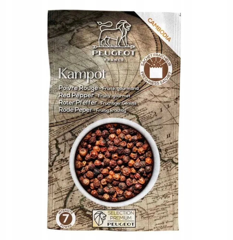 Pharmovit Raudona pepper, 60 g, Kampot-Cambodia