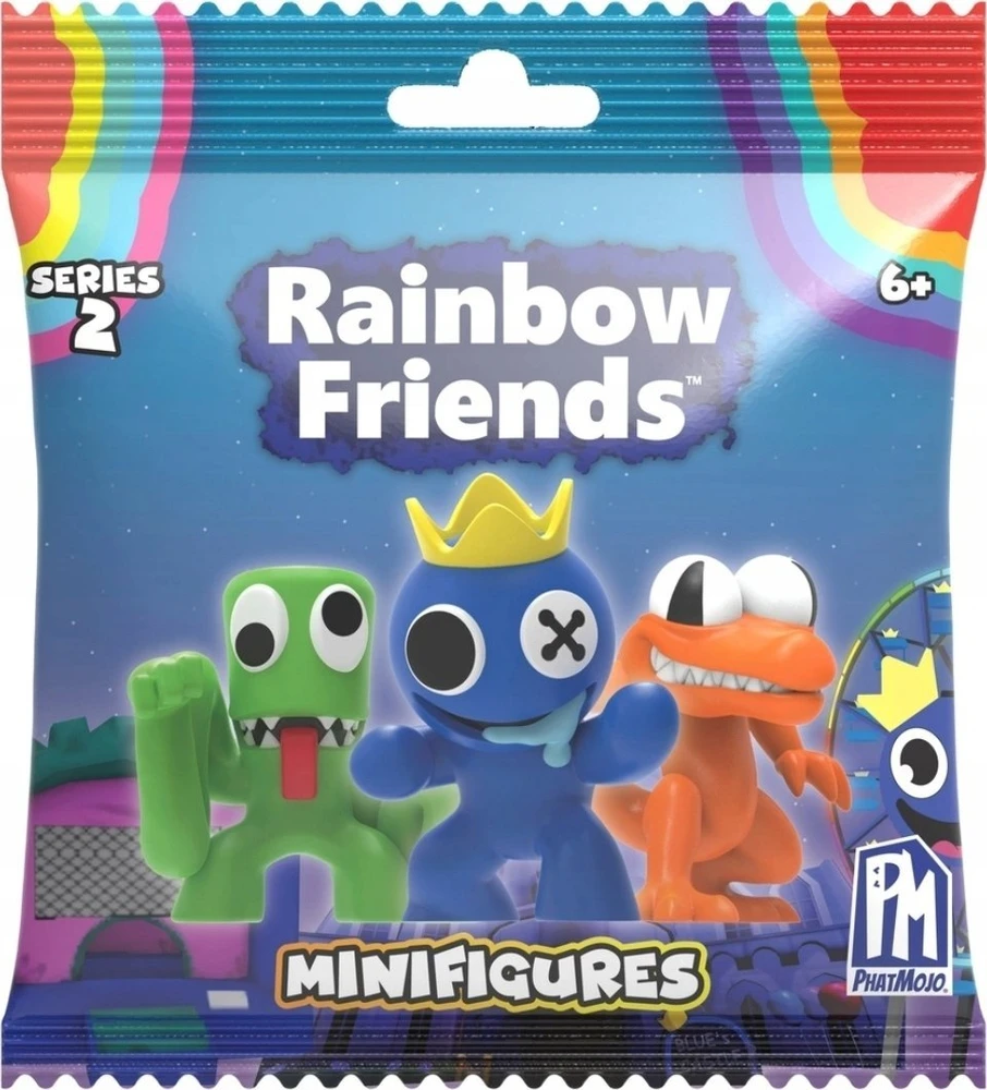 Phat Mojo Figūrėlė Rainbow Rainbow Friends Minifigūrėlės S2 - Kaina 1 vnt.