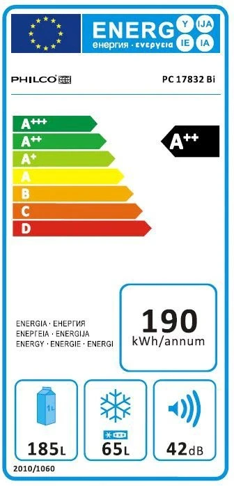 Šaldytuvas Philco PC 17832 Bi