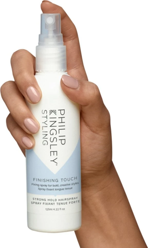 Philip Kingsley Finishing Touch Plaukų lakas Formavimui Stiprios fiksacijos, 125 ml