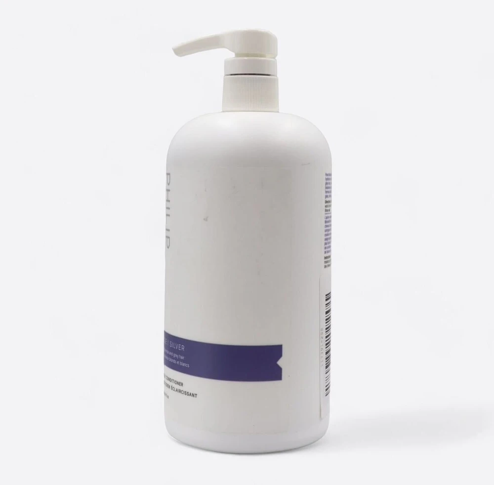 Philip Kingsley Pure Skirtas šviesiems plaukams/Sidabrinis Brightening Hair Conditioner For Spalvą išsaugantis, 1000 ml
