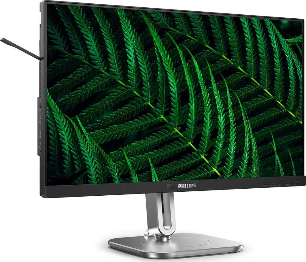 Mmd monitoriai Ekranai PHILIPS 24B2G5301/00 Monitorius 23.8 colio 1920x1080 100Hz HDMI DP USB tamsus pilkas