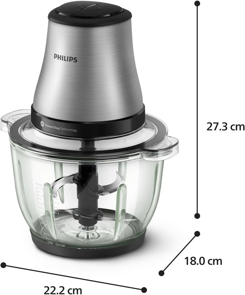 „Philips 3000“ serijos HR1503/00 smulkintuvas, 500 W