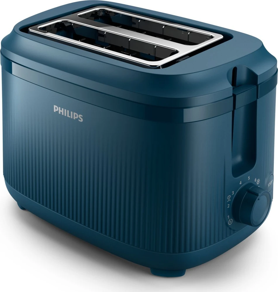 Skrudintuvas Philips 3000 Serija, HD2511/70, 8 nustatymai, 2 angos, bandelių šildymas