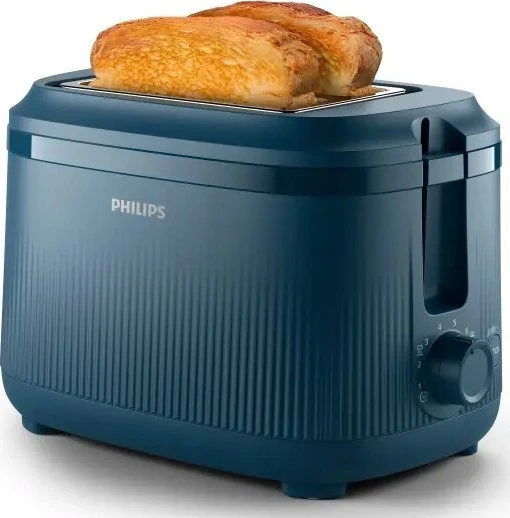 Skrudintuvas Philips 3000 Serija, HD2511/70, 8 nustatymai, 2 angos, bandelių šildymas
