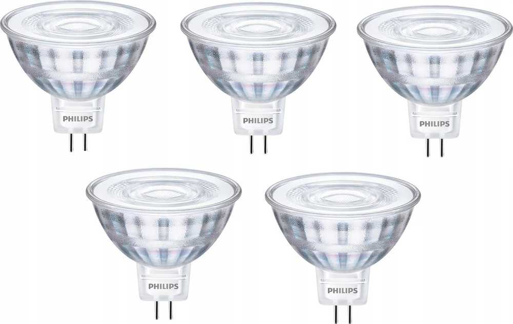 Philips 30758200 LED lemputė, balta, 2700 K, 4,4 W, GU5.3