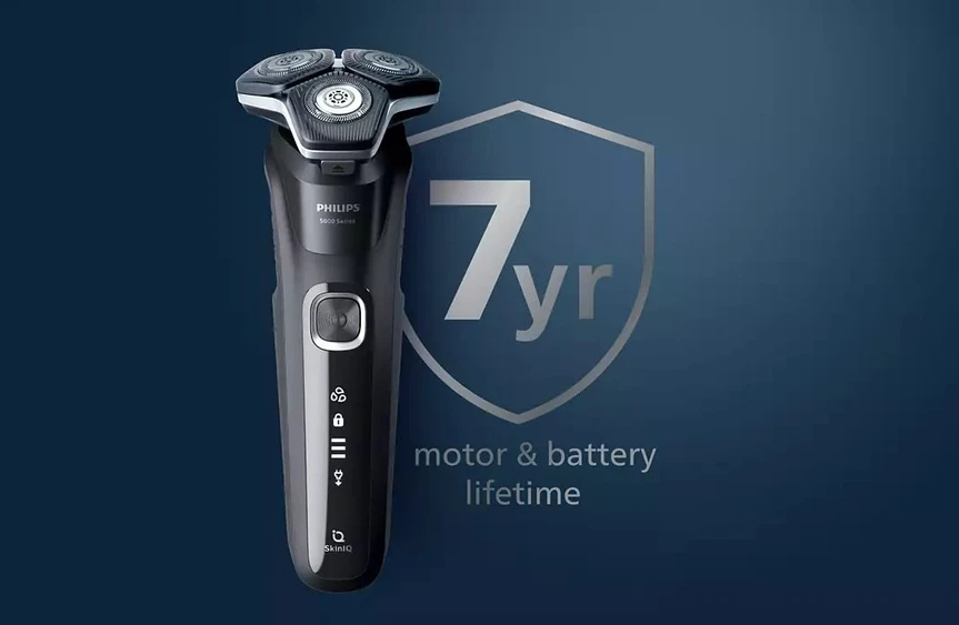 Philips Shaver Series 5000 Drėgnojo ir sausojo skutimo elektrinė barzdaskutė S5884/50