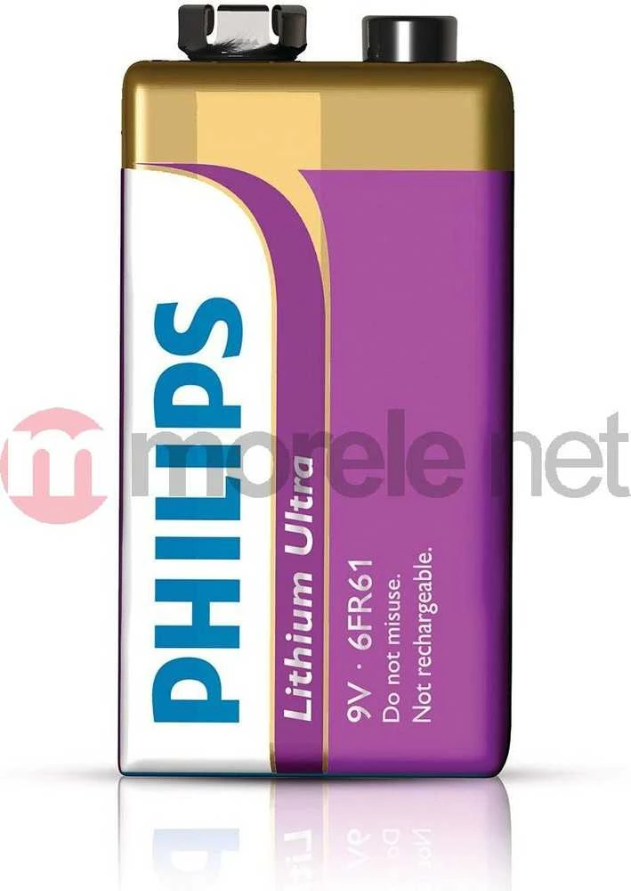 Philips Ultra 6FR61 9V baterijos 1 vnt.