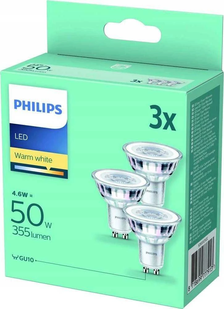 Philips LED PAR16 36O 1.5-3.5-5W GU10 WW345
