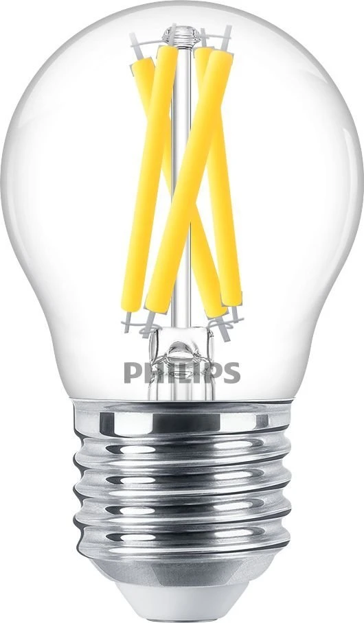 LED lemputė PHILIPS, P45, E27, 3,4 W, 470 lm, 2200–2700 K