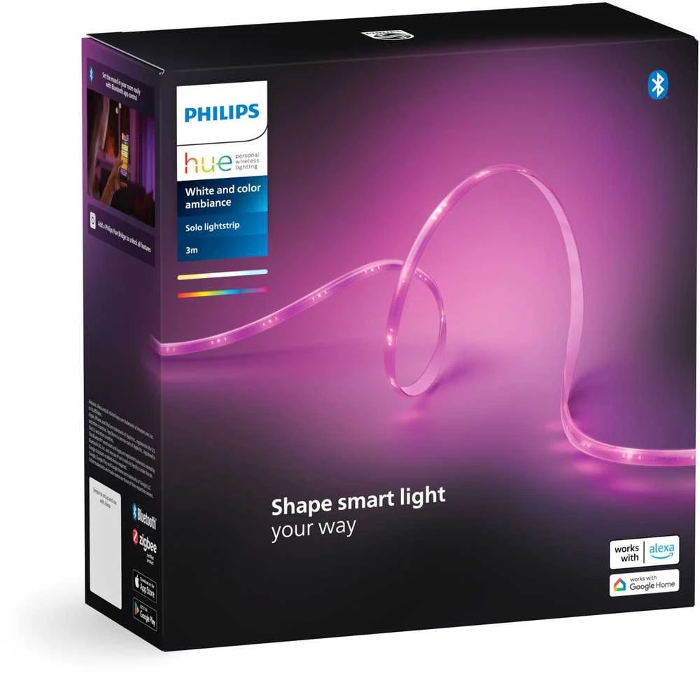 „Philips Hue Solo“ šviesos juosta, 3 m | 20 W | Kintamas