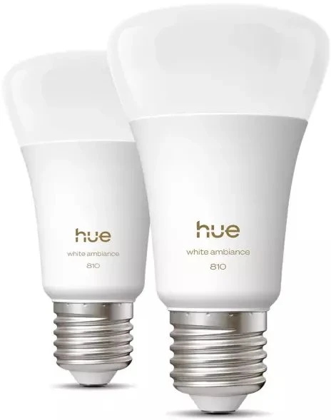 Philips Hue Inteligentna żarówka A60 E27 - 810 | 2 vnt.