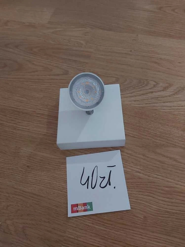 Philips Star WarmGlow LED prožektorius, 4,5 W, baltas