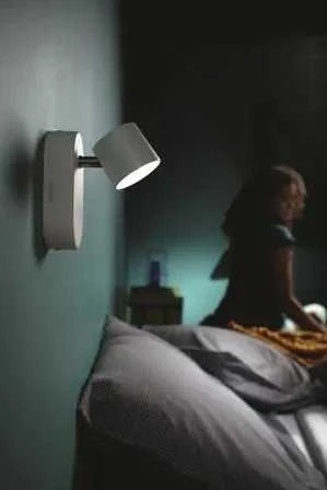 Philips Star WarmGlow LED prožektorius, 4,5 W, baltas