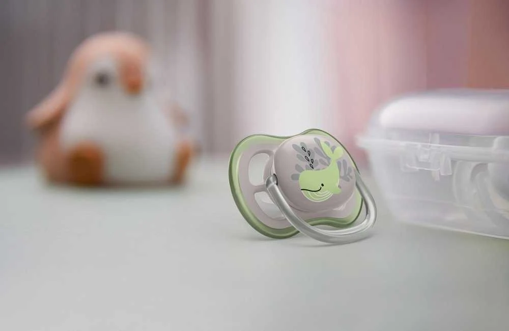 Philips Avent Ultra Air čiulptukas 1 vnt., dydis 6-18 mėn., banginis