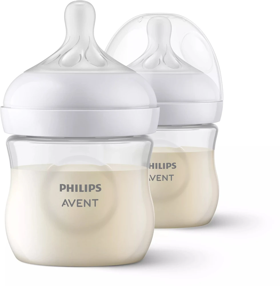 PHILIPS AVENT NATURAL RESPONSE BUTELIUKŲ RINKINYS , 125 ML, 0 MĖN.+, 2 VNT., BALTA