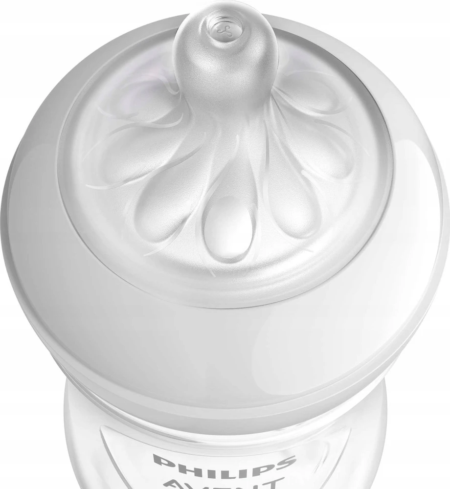 Philips AVENT Natural Response SCY963/02 Kūdikio buteliuko žindukas, padedantis sumažinti pilvo dieglius, Ortodontinis, Antidieglių vožtuvas, 2 vnt.