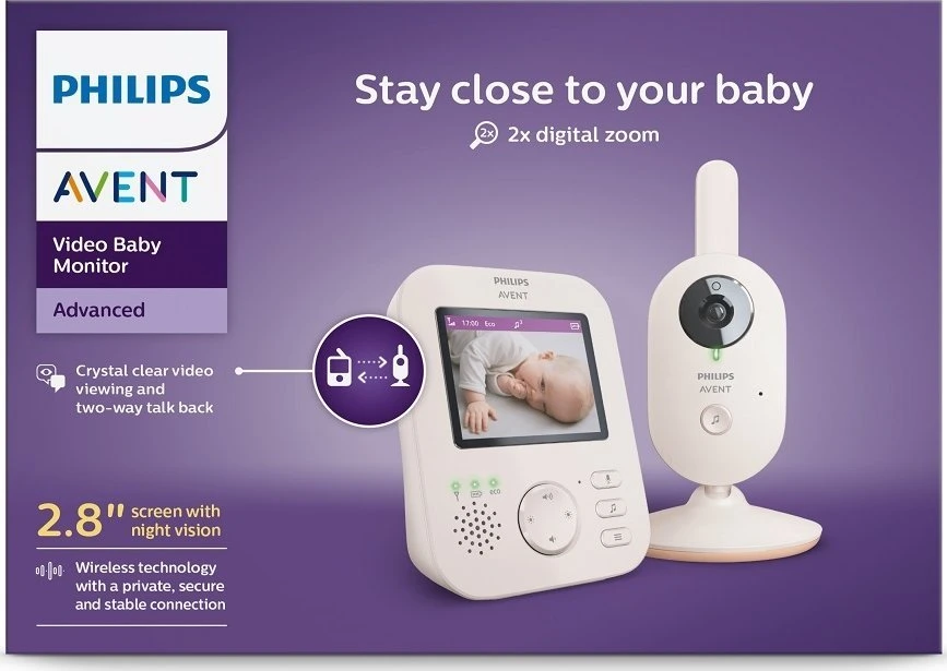 Mobili auklė Philips Avent Video Baby Monitor Advanced SCD881/26
