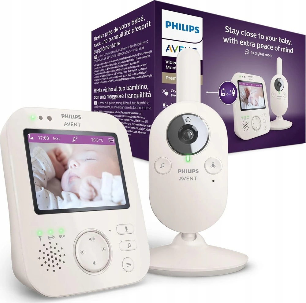 Mobili auklė Philips Avent Video Baby Monitor Advanced SCD881/26