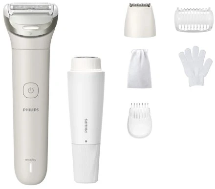 Philips moteriška elektrinė skutimosi mašinėlė su elastinga galvute, akumuliatorinė, BRL159/00