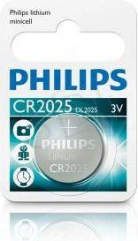 PHILIPS Lithium CR2025 /elementas